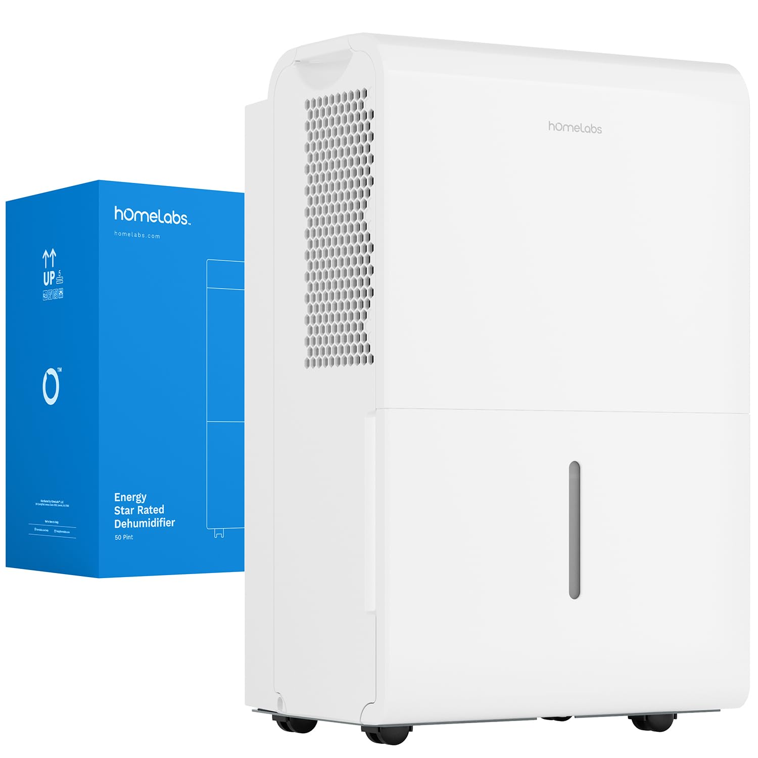 hOmeLabs Smart 50 Pint Dehumidifier 7000 Sq Ft - Decor by Handbags Specialist Headquarter | Available at Handbags Specialist Headquarter