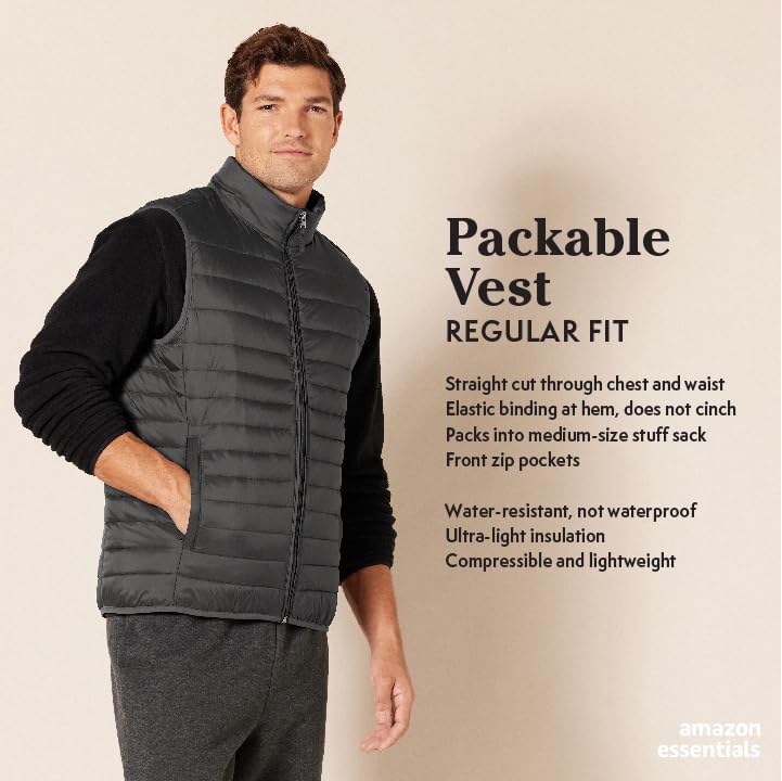 AquaGuard Men's Ultra-Light Packable Vest