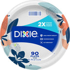 Durable Dixie 8.5 Plates: Strong, Safe & Soak-Proof - Paper Plates by Handbags Specialist Headquarter | Available at Handbags Specialist Headquarter