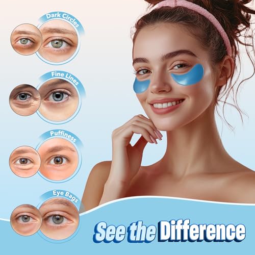 GoldenEye Glow Patches: 60-Pack for Radiant Eyes -  by Handbags Specialist Headquarter | Available at Handbags Specialist Headquarter