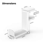 EURPMASK 360° Rotating Headphone Stand & Organizer - Gaming Accessories by Handbags Specialist Headquarter | Available at Handbags Specialist Headquarter