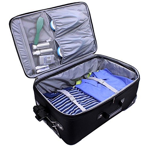 U.S. Traveler New Yorker Expandable Luggage Set -  by Handbags Specialist Headquarter | Available at Handbags Specialist Headquarter