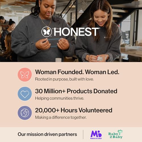 The Honest Company Hypoallergenic Multi-Use Baby Wipes for Sensitive Baby Skin, Pattern Play, 10 Count