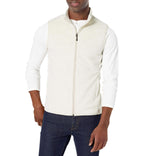 PolarZip Men's Fleece Vest – Big & Tall by Essentials