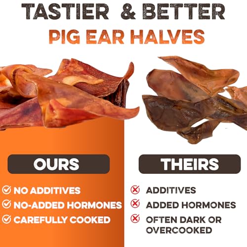 PawSavor Pig Ears: Natural, Tasty Chews for Dogs -  by Handbags Specialist Headquarter | Available at Handbags Specialist Headquarter