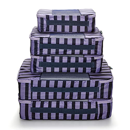 TravelWise Weekender Packing Cube Set - Silver 5-Piece - Luggage Travel Bags by Handbags Specialist Headquarter | Available at Handbags Specialist Headquarter