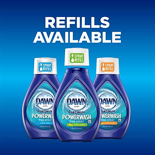 Dawn Powerwash Fresh: 1 Spray + 3 Refill Bundle - Dish Soap Liquid by Handbags Specialist Headquarter | Available at Handbags Specialist Headquarter