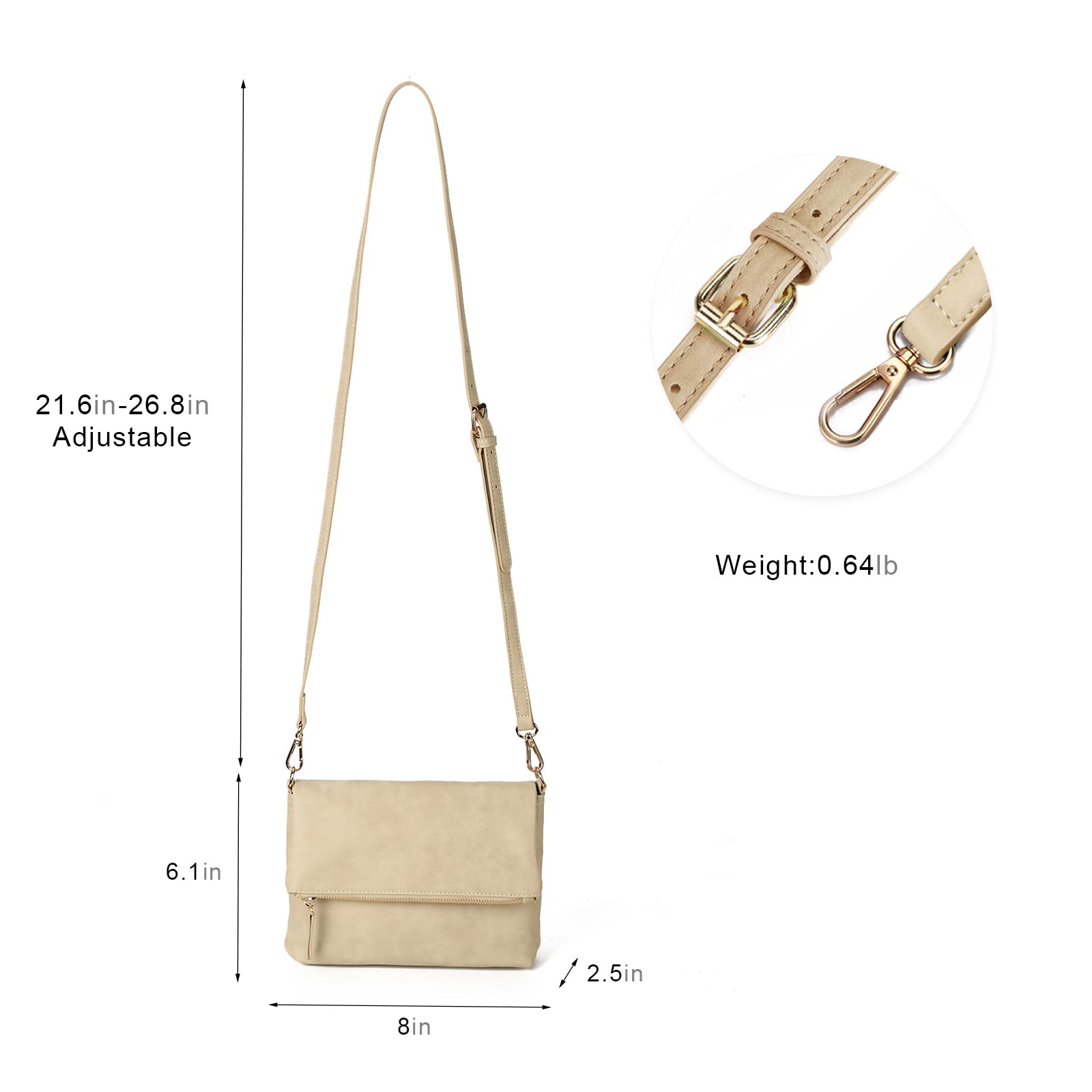 Gladdon Chic Crossbody Bag for Women -  by Handbags Specialist Headquarter | Available at Handbags Specialist Headquarter