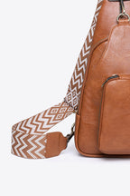 Adored Take A Trip PU Leather Sling Bag - Crossbody Bag by Trendsi | Available at Handbags Specialist Headquarter