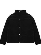 Men's Full Size Quilted Long Sleeve Puffer Jacket Plus Size - Men's jackets by Trendsi | Available at Handbags Specialist Headquarter