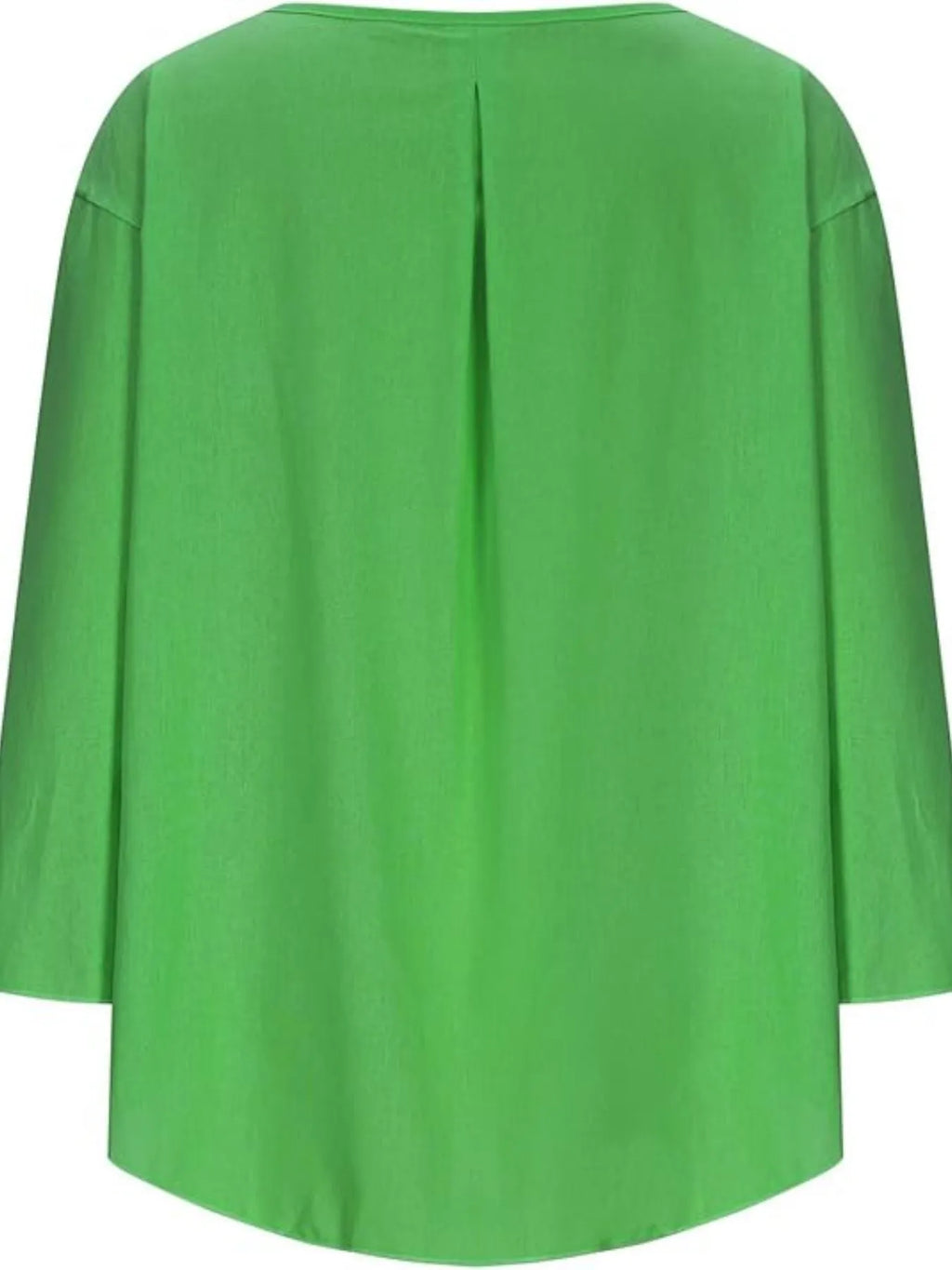 Full Size Round Neck Relaxed Fit Blouse Plus Size - Tops by Trendsi | Available at Handbags Specialist Headquarter