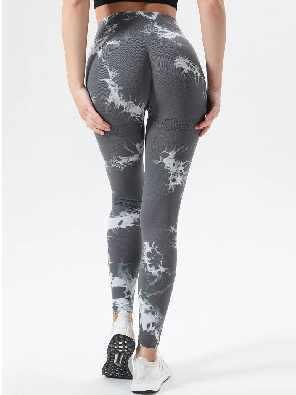Tie-Dye High Waist Active Leggings - Leggings by Trendsi | Available at Handbags Specialist Headquarter
