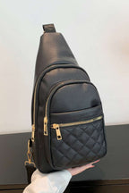 PU Leather Sling Bag - Crossbody Bag by Trendsi | Available at Handbags Specialist Headquarter