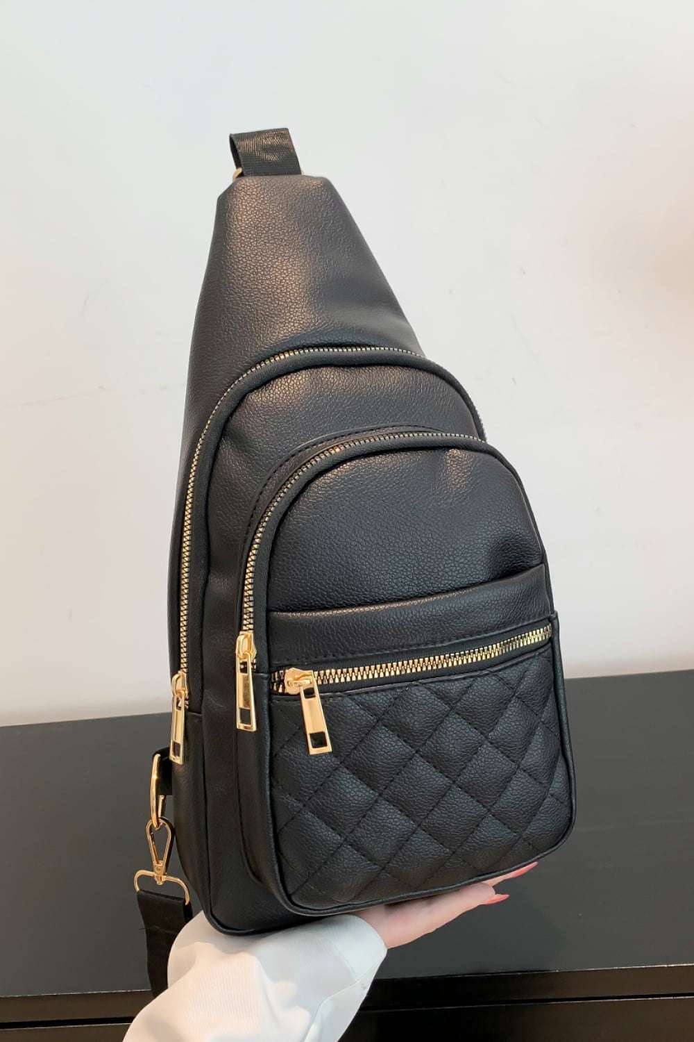 PU Leather Sling Bag - Crossbody Bag by Trendsi | Available at Handbags Specialist Headquarter