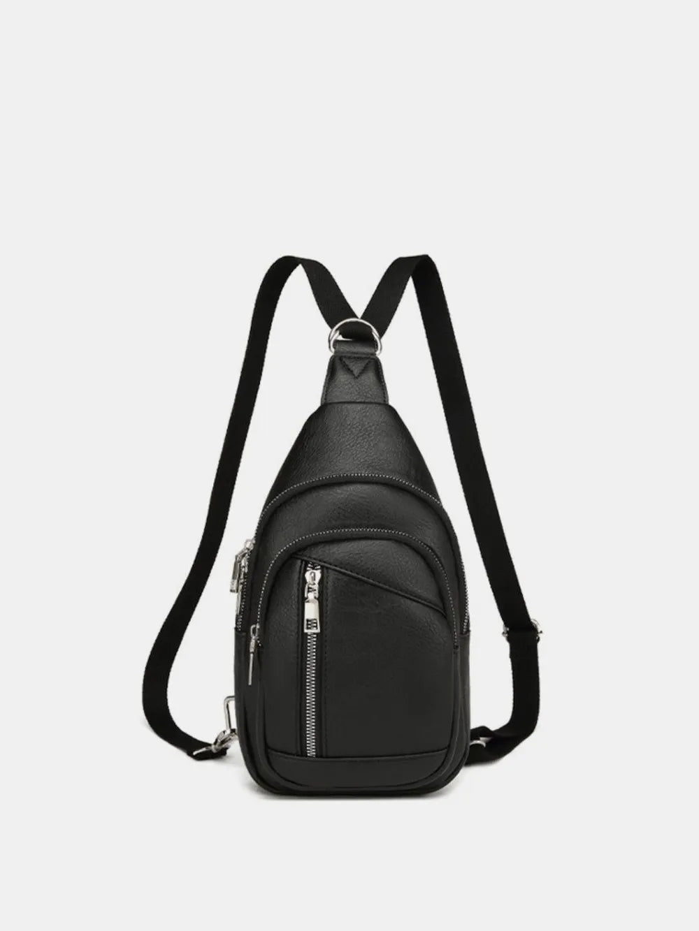 PU Leather Crossbody Bag with Two Detachable Strap - Crossbody Bag by Trendsi | Available at Handbags Specialist Headquarter