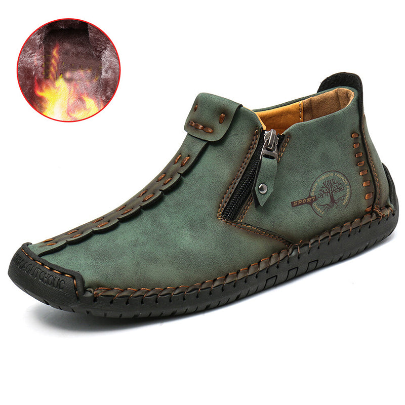 TrailZip Men's Ankle Hiking Boots Outdoor Shoes