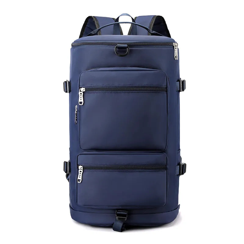 Multi Pocket Travel Backpack Bag - travel-bag by Trendsi | Available at Handbags Specialist Headquarter
