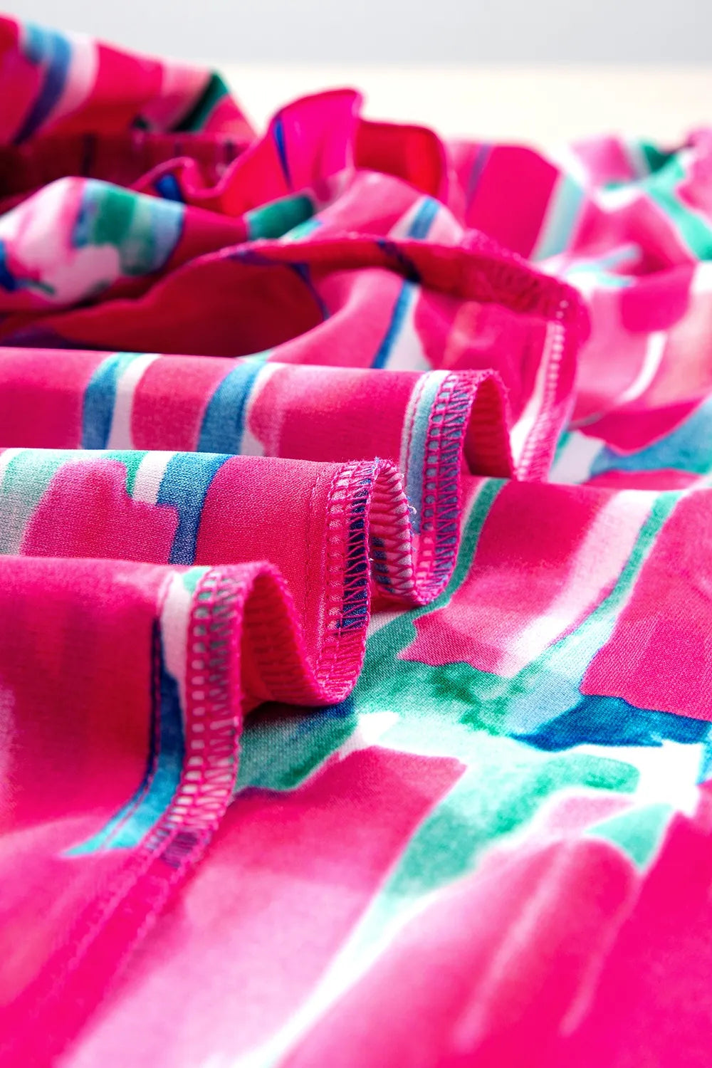 Plus Size Printed Round Neck Petal Sleeve Blouse - Plus Size Shirts by Trendsi | Available at Handbags Specialist Headquarter