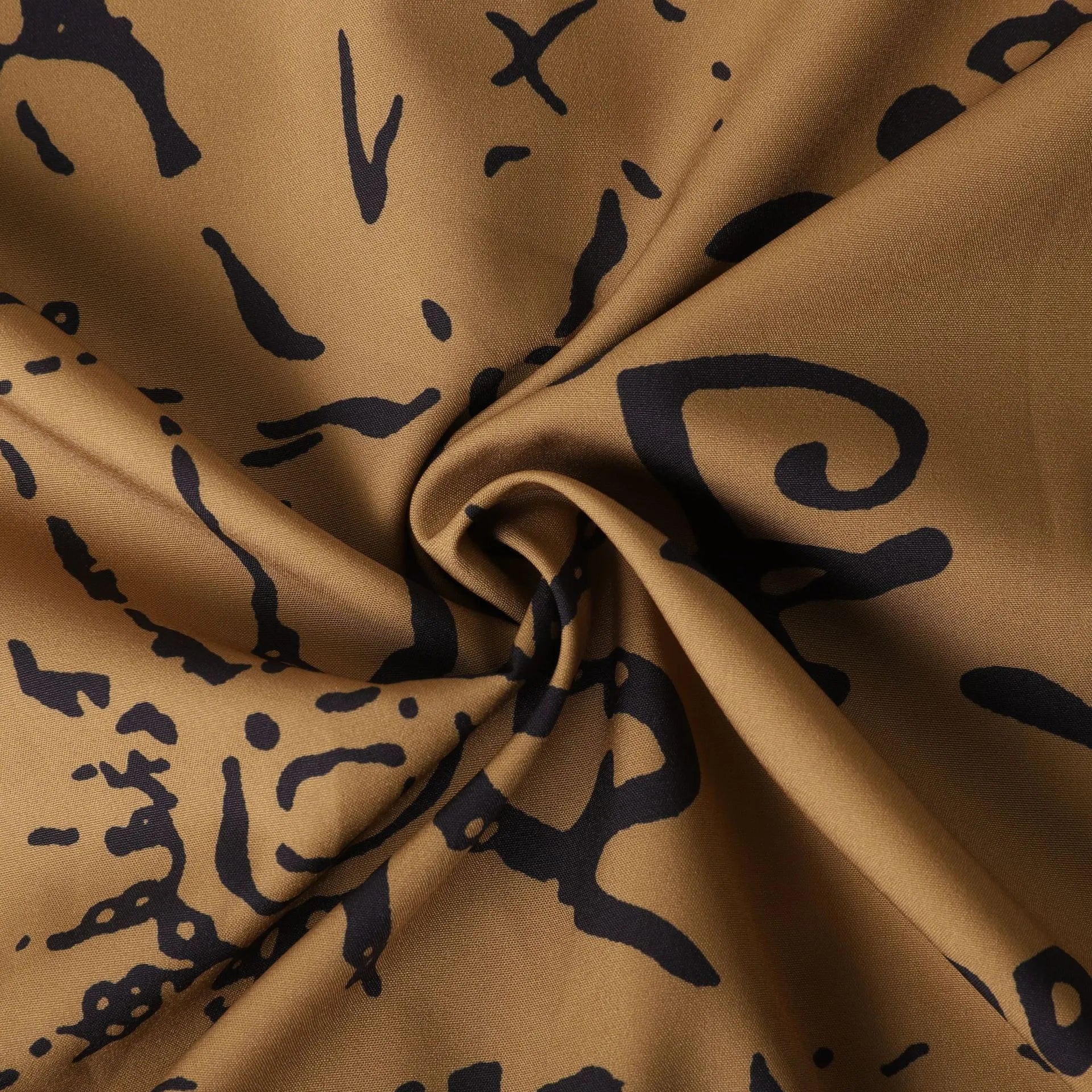 Men's Plus Size Vintage Sun Print Short Sleeve Button-Up Shirt - mens-shirts by Trendsi | Available at Handbags Specialist Headquarter