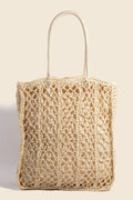 Fame Intricate Braided Tote Bag - Tote Bag by Trendsi | Available at Handbags Specialist Headquarter