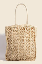 Fame Intricate Braided Tote Bag - Tote Bag by Trendsi | Available at Handbags Specialist Headquarter