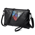 Floral Printed Hand Clutch Purse