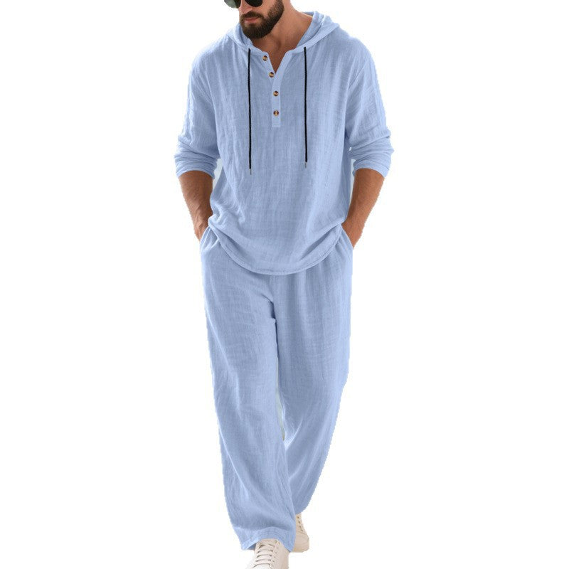 RelaxPro Men's Hooded Lounge Set