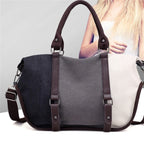 UrbanChic Canvas Carryall Handbag