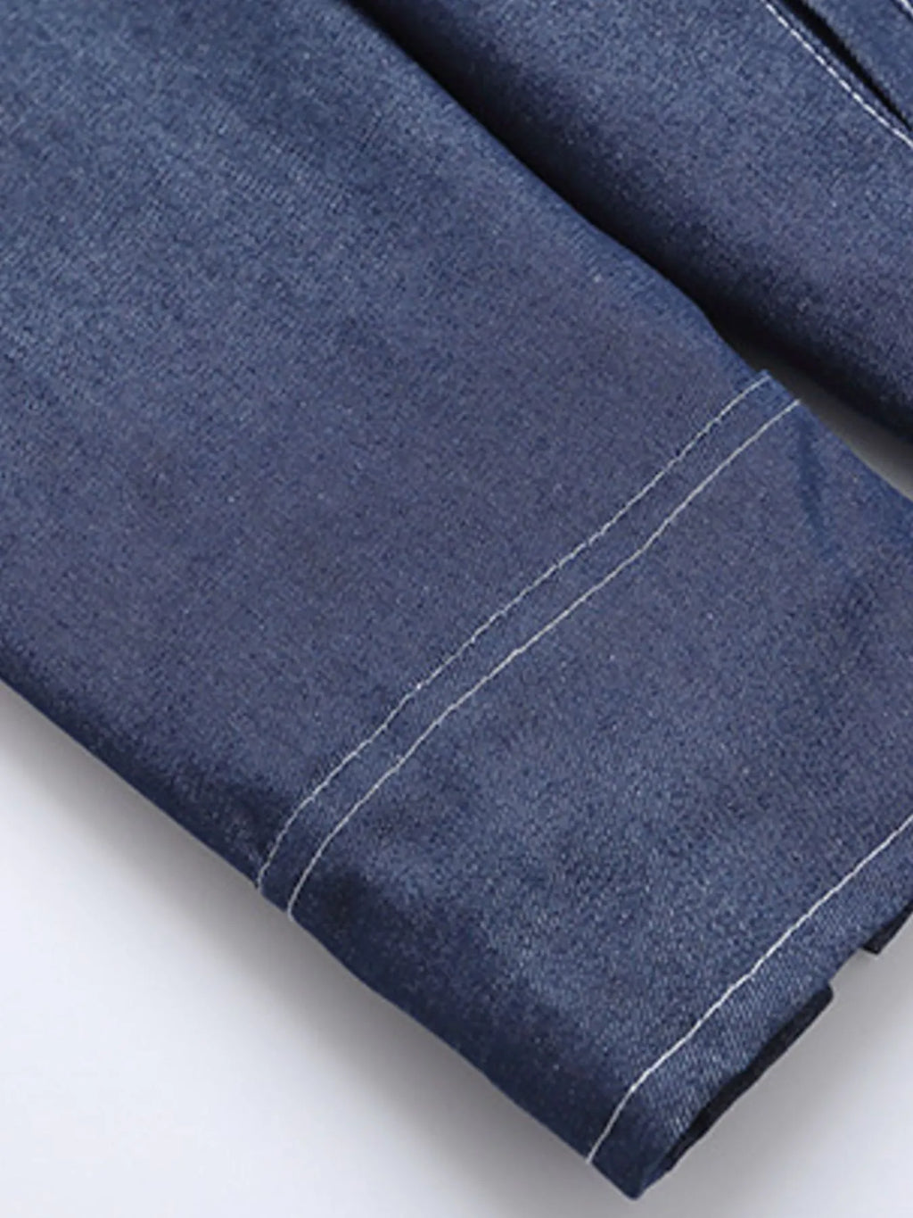 Men's Snap Down Long Sleeve Denim Jacket - Men's jackets by Trendsi | Available at Handbags Specialist Headquarter