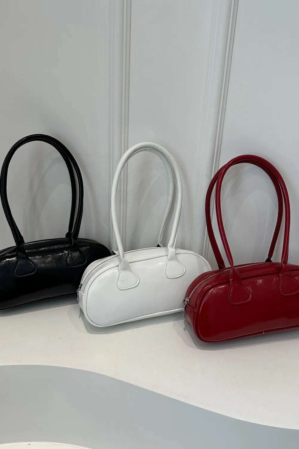 PU Leather Shoulder Bag - Crossbody Bag by Trendsi | Available at Handbags Specialist Headquarter