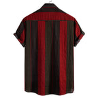 Men's Plus Size Button Up Short Sleeve Shirt - Men's Shirts by Trendsi | Available at Handbags Specialist Headquarter