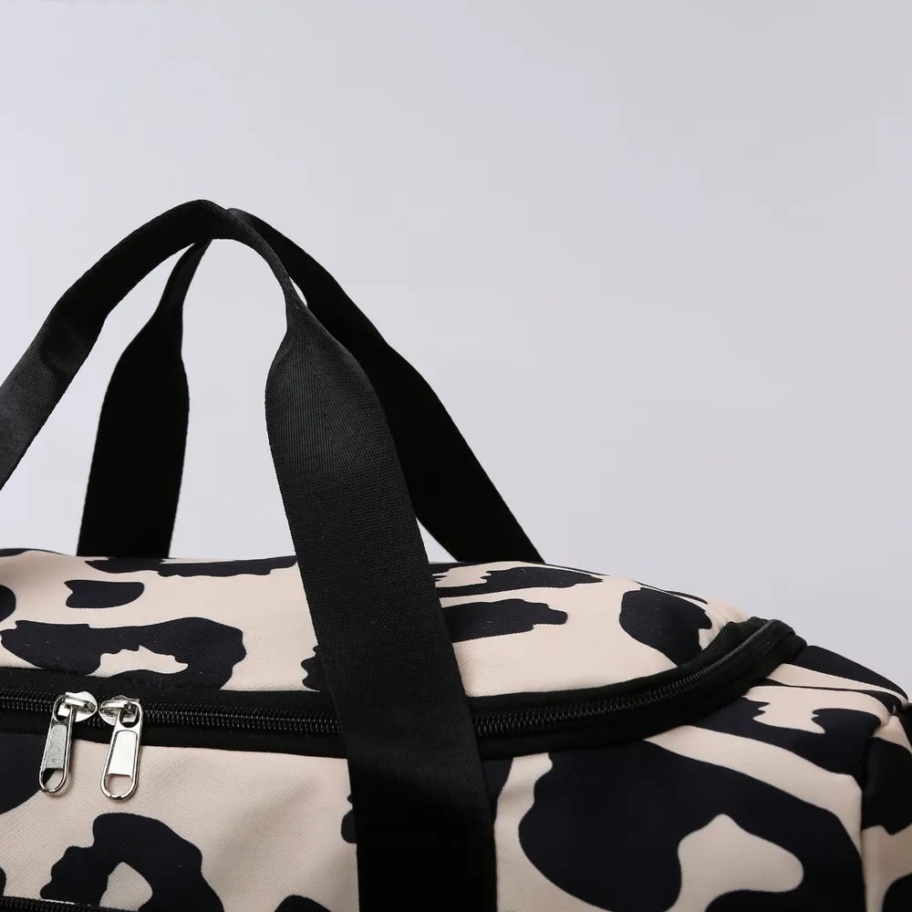 Oxford Cloth Animal Print Travel Bag - travel-bag by Trendsi | Available at Handbags Specialist Headquarter