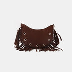 Fringe Detail Crossbody Bag - Handbags by Trendsi | Available at Handbags Specialist Headquarter