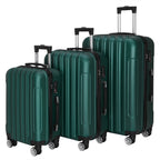 Tri-Size Glide: Universal Alloy Luggage Set - Travel Sets by Trendsi | Available at Handbags Specialist Headquarter