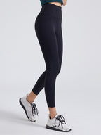 Wide Waistband Sports Leggings - Leggings by Trendsi | Available at Handbags Specialist Headquarter