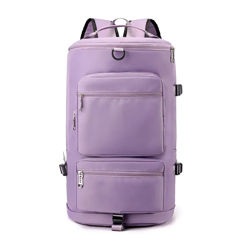 Multi Pocket Travel Backpack Bag - travel-bag by Trendsi | Available at Handbags Specialist Headquarter