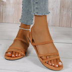 Strappy Flat Sandals - Women Sandals by Trendsi | Available at Handbags Specialist Headquarter