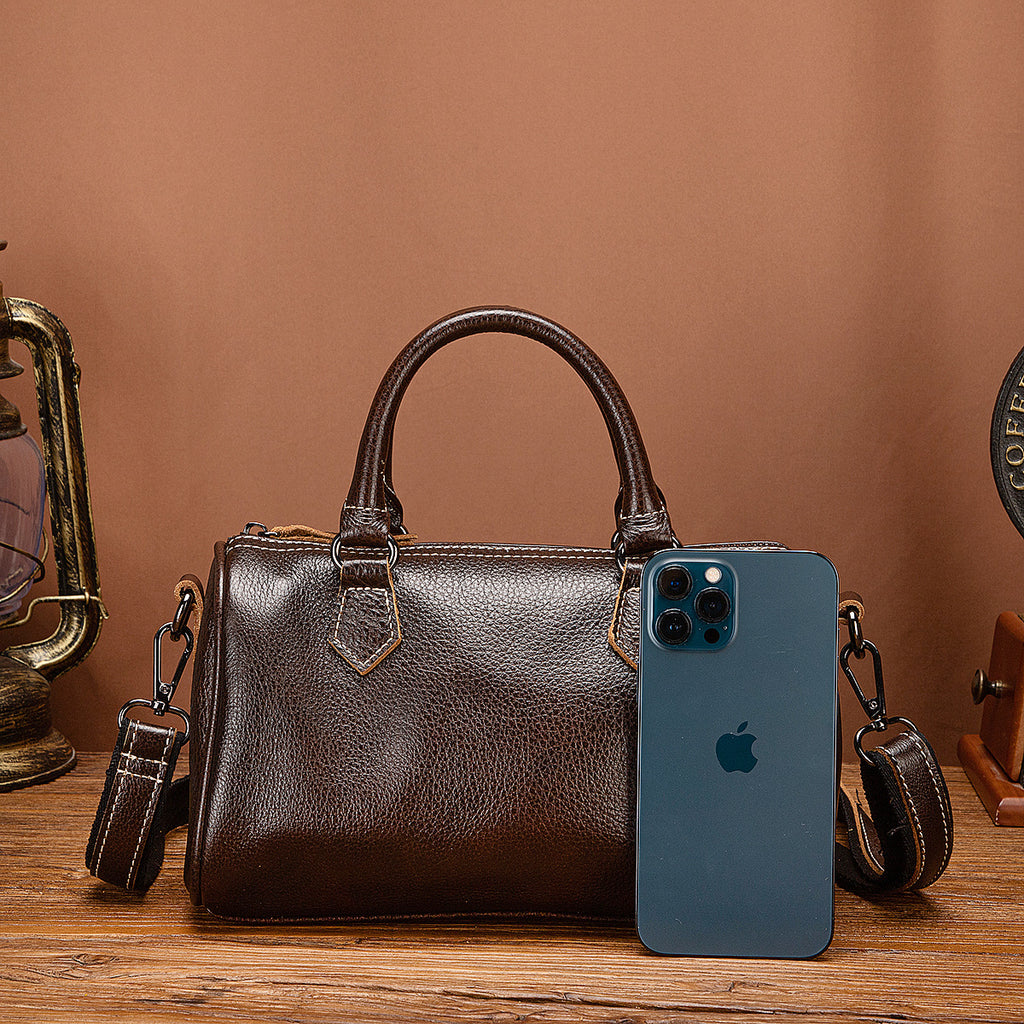 Vintage Chic Cattlehide Women's Handbag