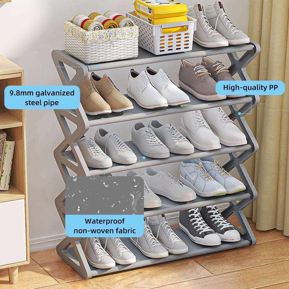 X-Shoe Stax: Sleek & Simple Shoe Storage Rack - Decor by Trendsi | Available at Handbags Specialist Headquarter