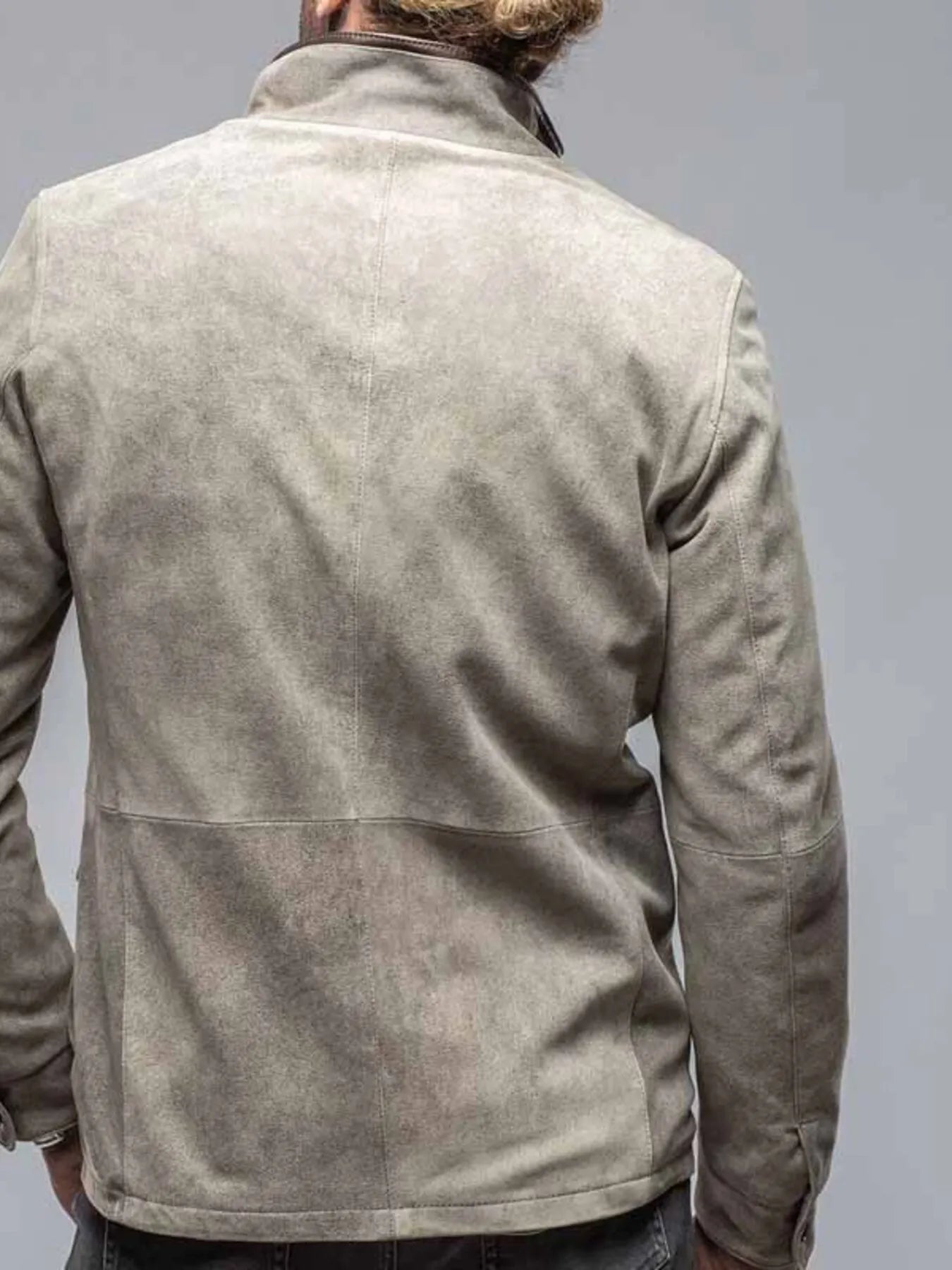 Men's Full Size Multi-Pocket Long Sleeve Jacket Plus Size - Men's jackets by Trendsi | Available at Handbags Specialist Headquarter