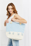 Justin Taylor Picnic Date Tassel Tote Bag - Tote Bag by Trendsi | Available at Handbags Specialist Headquarter