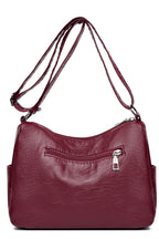 Stylish Multi-Pocket PU Leather Crossbody Bag - Handbags by Trendsi | Available at Handbags Specialist Headquarter
