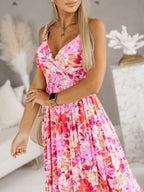 Printed Spaghetti Strap Maxi Dress - Maxi Dress by Trendsi | Available at Handbags Specialist Headquarter