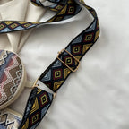 Printed Tassel Detail Crossbody Bag with Small Purse - Handbags by Trendsi | Available at Handbags Specialist Headquarter