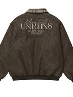 Men's Plaid Collar Detail Zip Up Jacket - Men's jackets by Trendsi | Available at Handbags Specialist Headquarter