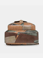 PU Leather Color Block Crossbody Bag - Crossbody Bag by Trendsi | Available at Handbags Specialist Headquarter