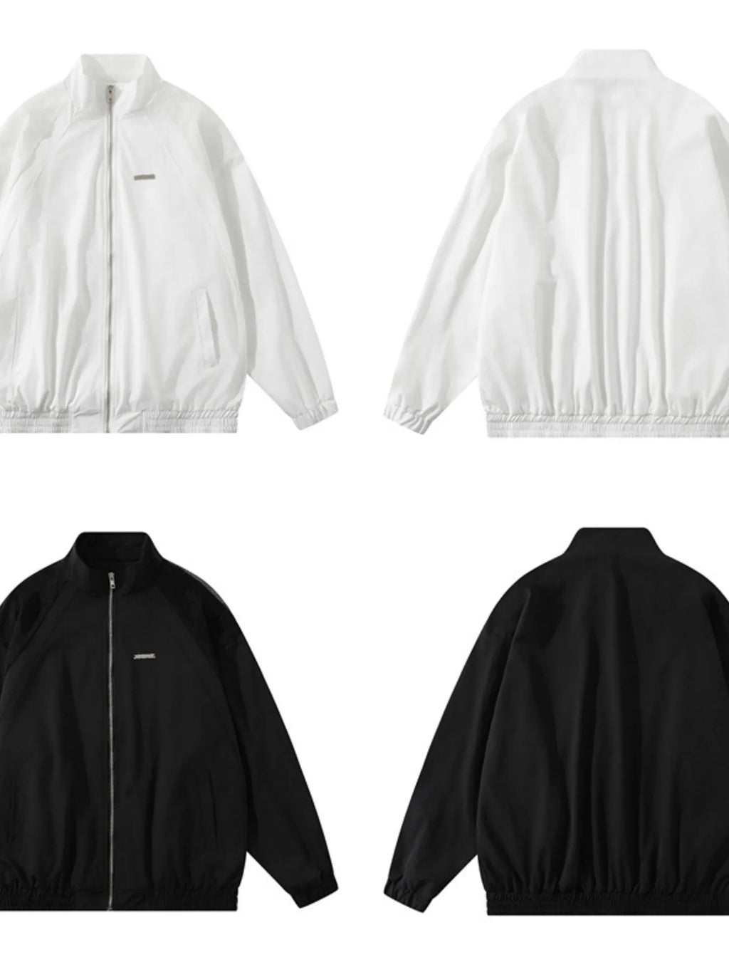 Men's Zip Up Long Sleeve Jacket - Men's jackets by Trendsi | Available at Handbags Specialist Headquarter