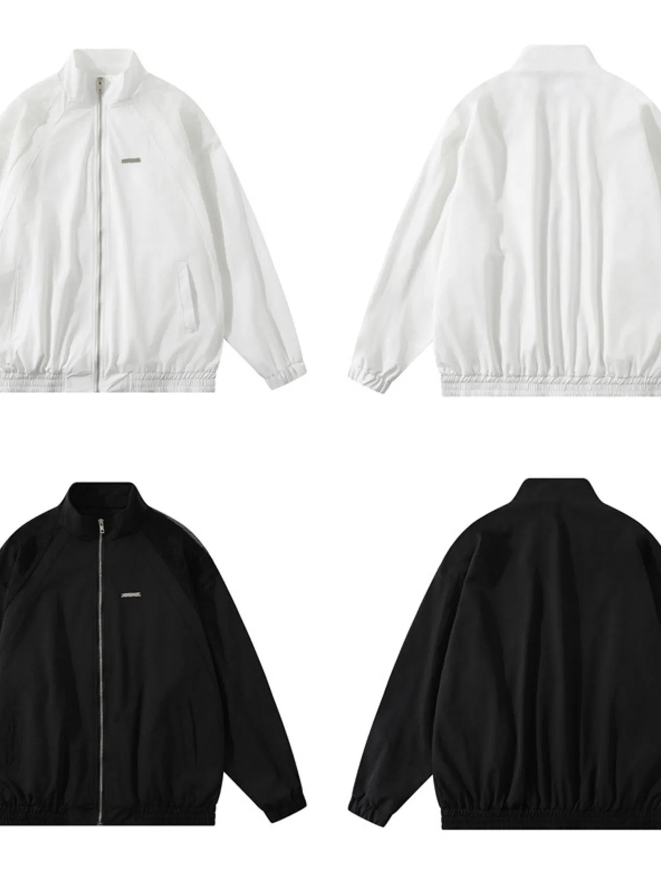 Men's Zip Up Long Sleeve Jacket - Men's jackets by Trendsi | Available at Handbags Specialist Headquarter