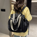 Ins Backpack Fashion Multifunctional Large Capacity Shopping Shoulder Bags Women Waterproof Travel Handbag