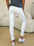 Wide Waistband Sports Leggings - Leggings by Trendsi | Available at Handbags Specialist Headquarter